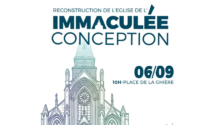 Reconstruction de l'église de l'Immaculée Conception