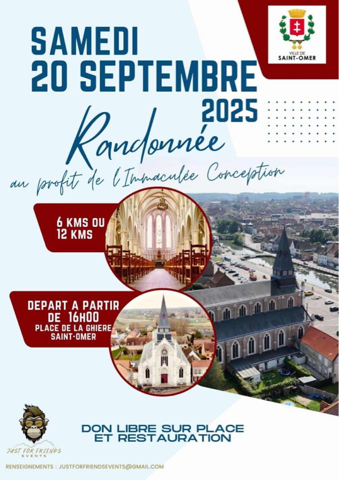 Fiche événementRandonnée au profit de l’Immaculée Conception