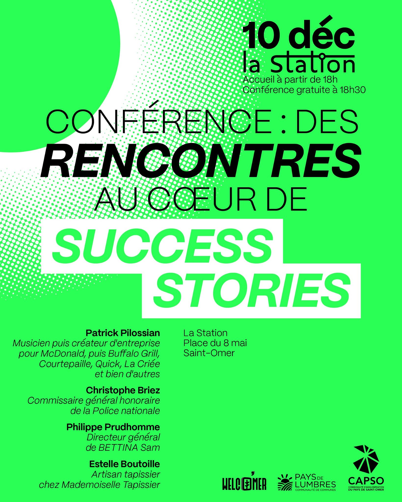 Image présentation Conférence : Des rencontres au coeur des Success Stories
