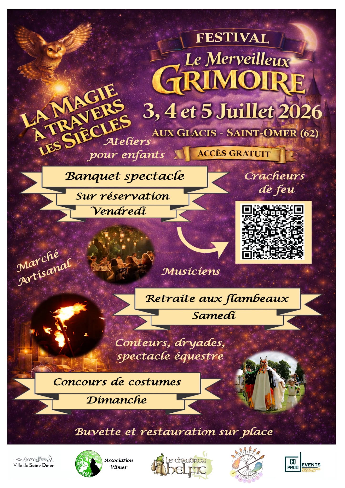 Fiche événement Le Merveilleux Grimoire